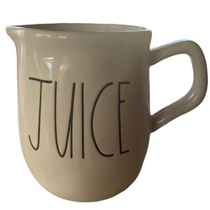 Rae Dunn Small Juice Pitcher pour spout Artisan Magenta